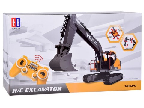 Duża koparka VOLVO 3w1 Zdalnie sterowana Pilot - 3 końcówki RC0495 Duża koparka VOLVO 3w1 Zdalnie sterowana Pilot - 3 końcówki RC0495