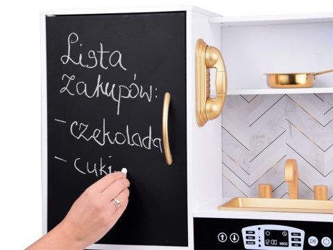 Duża kuchnia drewniana dla dzieci lodówka piekarnik kostkarka zlew ZA5269 Duża kuchnia drewniana dla dzieci lodówka piekarnik kostkarka zlew ZA5269