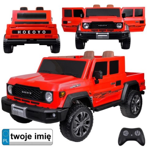 Duże auto PICKUP na akumulator elektryczne dla dzieci 2os 4x4 paka PA0329 Duże auto PICKUP na akumulator elektryczne dla dzieci 2os 4x4 paka PA0329