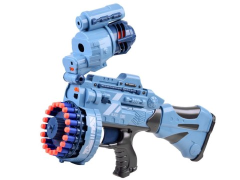 Duży Pistolet wyrzutnia BLASTER piankowe naboje 40 szt ZA3796 Duży Pistolet wyrzutnia BLASTER piankowe naboje 40 szt ZA3796