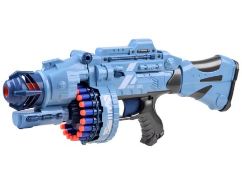 Duży Pistolet wyrzutnia BLASTER piankowe naboje 40 szt ZA3796 Duży Pistolet wyrzutnia BLASTER piankowe naboje 40 szt ZA3796