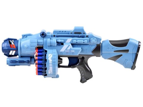 Duży Pistolet wyrzutnia BLASTER piankowe naboje 40 szt ZA3796 Duży Pistolet wyrzutnia BLASTER piankowe naboje 40 szt ZA3796