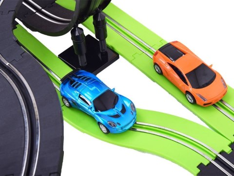 Duży Tor wyścigowy + 2 auta trasa 787cm RC0546 Duży Tor wyścigowy + 2 auta trasa 787cm RC0546