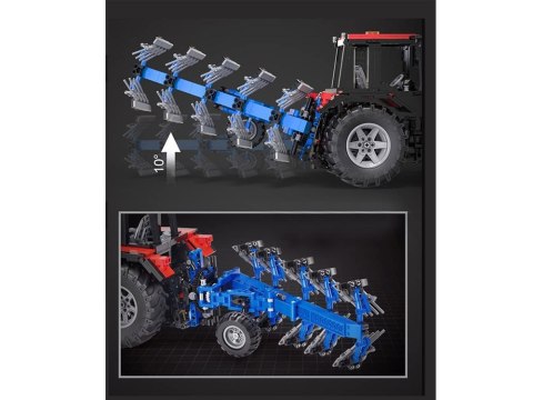 Duży Zestaw klocków 1675-ele 1:17 Traktor + pług Zdalnie sterowany ZA5251 Duży Zestaw klocków 1675-ele 1:17 Traktor + pług Zdalnie sterowany ZA5251
