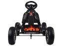 Duży gokart na pedały regulowane siedzisko pompowane koła SP0839