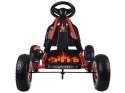 Duży gokart na pedały regulowane siedzisko pompowane koła SP0839