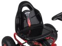 Duży gokart na pedały regulowane siedzisko pompowane koła SP0839