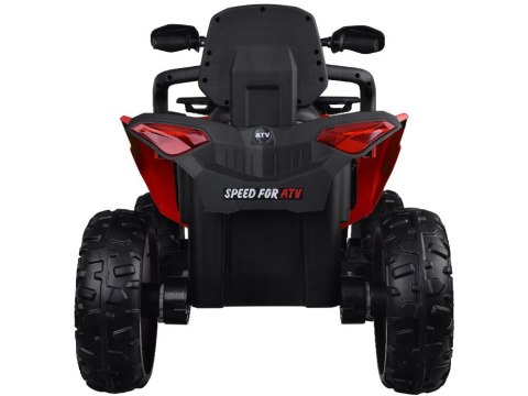 Duży quad na akumulator dla dziecka 4x4 PA0328 czerwony Duży quad na akumulator dla dziecka 4x4 PA0328 czerwony