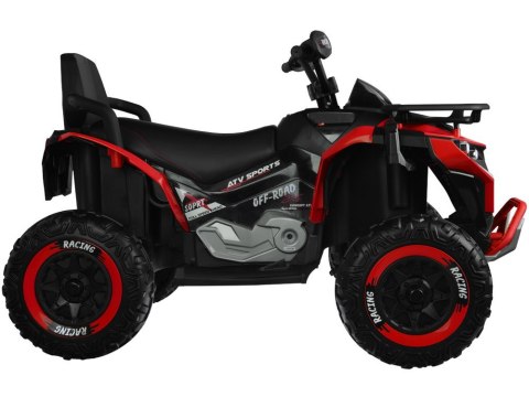 Duży quad na akumulator dla dziecka 4x4 PA0328 czerwony Duży quad na akumulator dla dziecka 4x4 PA0328 czerwony
