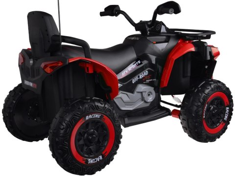 Duży quad na akumulator dla dziecka 4x4 PA0328 czerwony Duży quad na akumulator dla dziecka 4x4 PA0328 czerwony