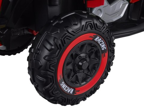 Duży quad na akumulator dla dziecka 4x4 PA0328 czerwony Duży quad na akumulator dla dziecka 4x4 PA0328 czerwony