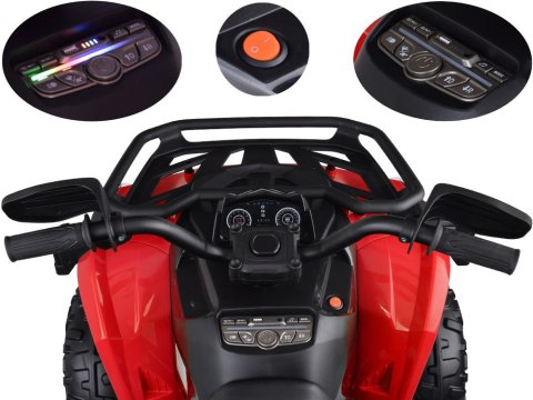 Duży quad na akumulator dla dziecka 4x4 PA0328 czerwony Duży quad na akumulator dla dziecka 4x4 PA0328 czerwony
