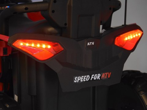 Duży quad na akumulator dla dziecka 4x4 PA0328 czerwony Duży quad na akumulator dla dziecka 4x4 PA0328 czerwony