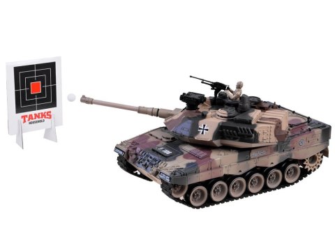 Duży zdalnie sterowany CZOŁG LEOPARD RC0106 Duży zdalnie sterowany CZOŁG LEOPARD RC0106