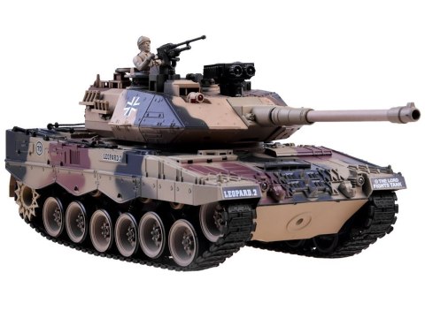 Duży zdalnie sterowany CZOŁG LEOPARD RC0106 Duży zdalnie sterowany CZOŁG LEOPARD RC0106