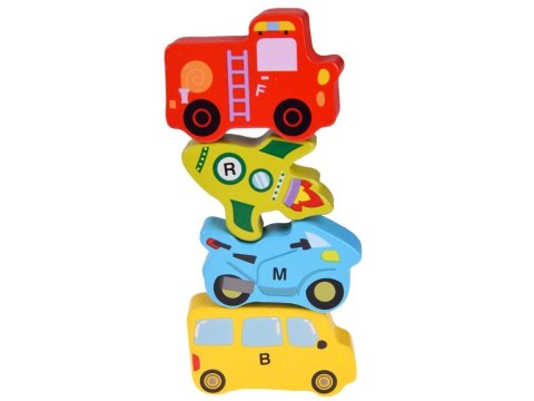 Duży zestaw POJAZDY 27ele alfabet literki Puzzle drewniane ZA4747 Duży zestaw POJAZDY 27ele alfabet literki Puzzle drewniane ZA4747
