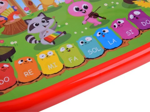 Edukacyjne interaktywne organki ze zwierzątkami odgłosy melodie ZA5955 Edukacyjne interaktywne organki ze zwierzątkami odgłosy melodie ZA5955
