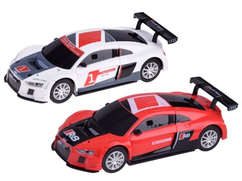 Elektryczny tor rajdowy wyścigowy samochodowy 2 auta AUDI 4,5m RC0619 Elektryczny tor rajdowy wyścigowy samochodowy 2 auta AUDI 4,5m RC0619