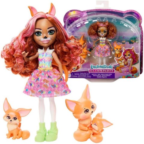 Enchantimals Lalka Filigree Fox zestaw lisia rodzinka Perk ZA5106 Enchantimals Lalka Filigree Fox zestaw lisia rodzinka Perk ZA5106