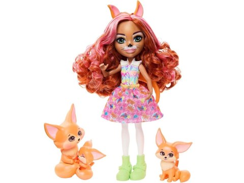 Enchantimals Lalka Filigree Fox zestaw lisia rodzinka Perk ZA5106 Enchantimals Lalka Filigree Fox zestaw lisia rodzinka Perk ZA5106