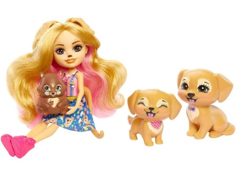 Enchantimals Lalka Golden Retriever figurki szczeniaków wiewiórka ZA5088 Enchantimals Lalka Golden Retriever figurki szczeniaków wiewiórka ZA5088