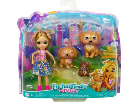 Enchantimals Lalka Golden Retriever figurki szczeniaków wiewiórka ZA5088 Enchantimals Lalka Golden Retriever figurki szczeniaków wiewiórka ZA5088