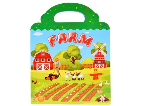 Farma Album z Naklejkami Zwierzęta Warzywa naklejki ZA4764 Farma Album z Naklejkami Zwierzęta Warzywa naklejki ZA4764