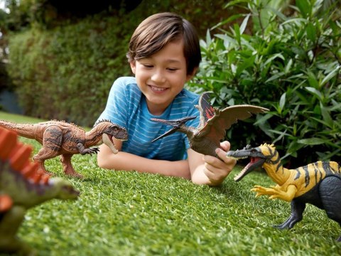 Figurka Dinozaur Pteranodon Jurassic World dźwięk ruchome elementy ZA6059 Figurka Dinozaur Pteranodon Jurassic World dźwięk ruchome elementy ZA6059