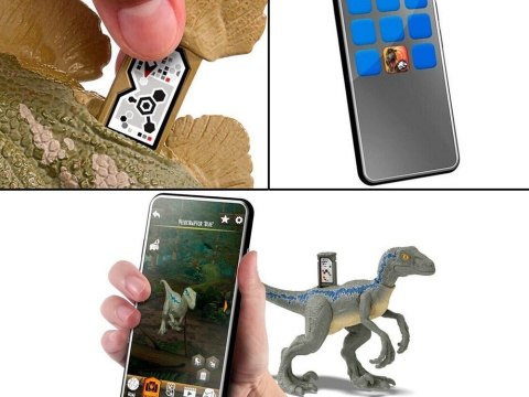 Figurka dinozaur Kryptops Jurassic World dziki ryk ruchome elementy ZA6057 Figurka dinozaur Kryptops Jurassic World dziki ryk ruchome elementy ZA6057