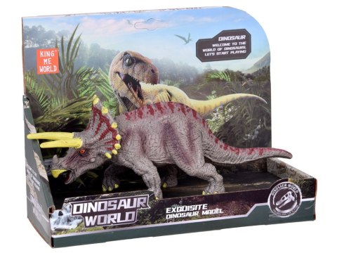 Figurka dinozaur Triceratopts, zabawki gumowe dla dzieci ZA5192 Figurka dinozaur Triceratopts, zabawki gumowe dla dzieci ZA5192