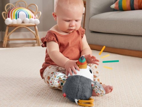 Fisher-Price zawieszka grzechotka Tukan macha skrzydłami ZA6034 Fisher-Price zawieszka grzechotka Tukan macha skrzydłami ZA6034