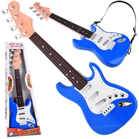 Gitara elektryczna dla dziecka gitarka rockowe brzmienie IN0164 Gitara elektryczna dla dziecka gitarka rockowe brzmienie IN0164
