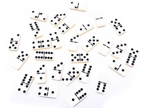 Gra logiczna DOMINO w eleganckie pudełko GR0335 Gra logiczna DOMINO w eleganckie pudełko GR0335