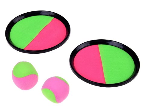 Gra paletki tarcze na rzepy CatchBall 2 x piłka SP0747 Gra paletki tarcze na rzepy CatchBall 2 x piłka SP0747
