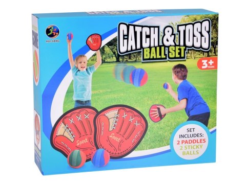Gra sportowa Catchball zestaw 2 x Tarcza + 2 piłki Idealna zabawa SP0829 Gra sportowa Catchball zestaw 2 x Tarcza + 2 piłki Idealna zabawa SP0829