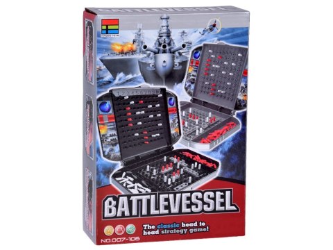 Gra w statki - Bitwa morska - Gra logiczna strategiczna dla dzieci GR0684 Gra w statki - Bitwa morska - Gra logiczna strategiczna dla dzieci GR0684