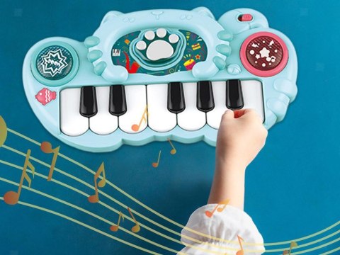 Interaktywne Organki Kolorowa Zabawka muzyczna dla dziecka IN0177 Interaktywne Organki Kolorowa Zabawka muzyczna dla dziecka IN0177