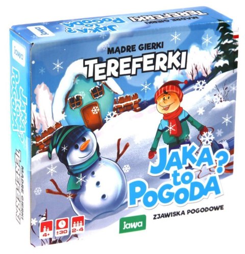 Jawa Gra Mądre gierki Tereferki - JAKA TO POGODA? Zjawiska pogodowe GR0545 Jawa Gra Mądre gierki Tereferki - JAKA TO POGODA? Zjawiska pogodowe GR0545