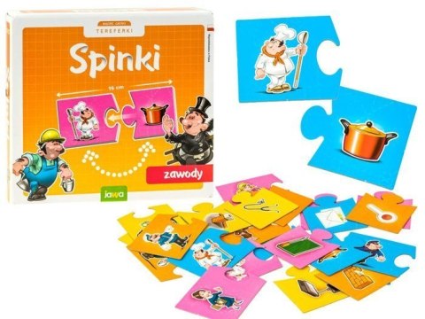 Jawa Gra edukacyjna SPINKI - ZAWODY układanka GR0307 Jawa Gra edukacyjna SPINKI - ZAWODY układanka GR0307