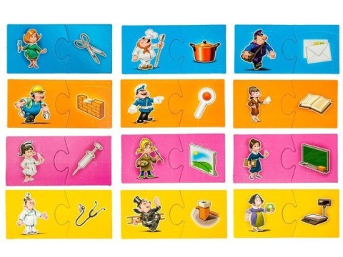 Jawa Gra edukacyjna SPINKI - ZAWODY układanka GR0307 Jawa Gra edukacyjna SPINKI - ZAWODY układanka GR0307