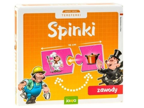 Jawa Gra edukacyjna SPINKI - ZAWODY układanka GR0307 Jawa Gra edukacyjna SPINKI - ZAWODY układanka GR0307