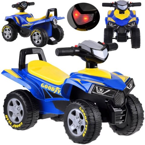 Jeździk Quad Goodyear pojazd z dźwiękiem i światłem ZA4988 Jeździk Quad Goodyear pojazd z dźwiękiem i światłem ZA4988