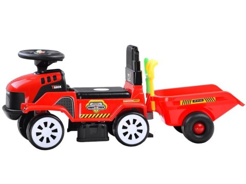Jeździk TRAKTOR z przyczepą melodie akces ZA3746 Jeździk TRAKTOR z przyczepą melodie akces ZA3746