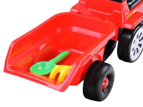 Jeździk TRAKTOR z przyczepą melodie akces ZA3746 Jeździk TRAKTOR z przyczepą melodie akces ZA3746
