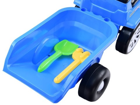 Jeździk TRAKTOR z przyczepą melodie akces ZA3746 Jeździk TRAKTOR z przyczepą melodie akces ZA3746