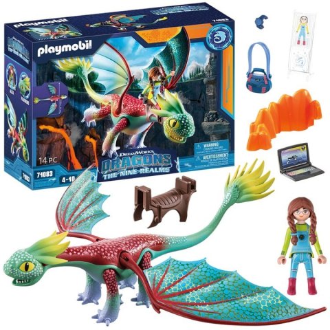 Klocki Playmobil 71083- Figurka smoka. Zestaw 14 elem. ZA5998 Klocki Playmobil 71083- Figurka smoka. Zestaw 14 elem. ZA5998