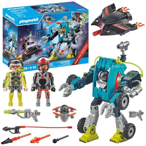 Klocki Playmobil 71578 Robot kontra Szybowiec Zestaw 96 elem ZA5993 Klocki Playmobil 71578 Robot kontra Szybowiec Zestaw 96 elem ZA5993