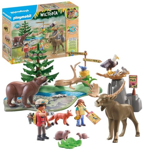 Klocki Playmobill 71403 Zwierzęta Ameryki Północnej. Zestaw 54elem/ ZA5999 Klocki Playmobill 71403 Zwierzęta Ameryki Północnej. Zestaw 54elem/ ZA5999