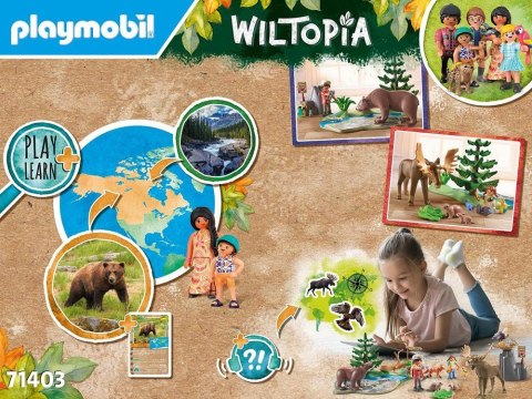 Klocki Playmobill 71403 Zwierzęta Ameryki Północnej. Zestaw 54elem/ ZA5999 Klocki Playmobill 71403 Zwierzęta Ameryki Północnej. Zestaw 54elem/ ZA5999