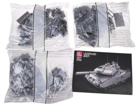 Klocki konstrukcyjne Wojskowy CZOŁG niemiecki Leopard 2A7 - 1498 ele ZA5758 Klocki konstrukcyjne Wojskowy CZOŁG niemiecki Leopard 2A7 - 1498 ele ZA5758